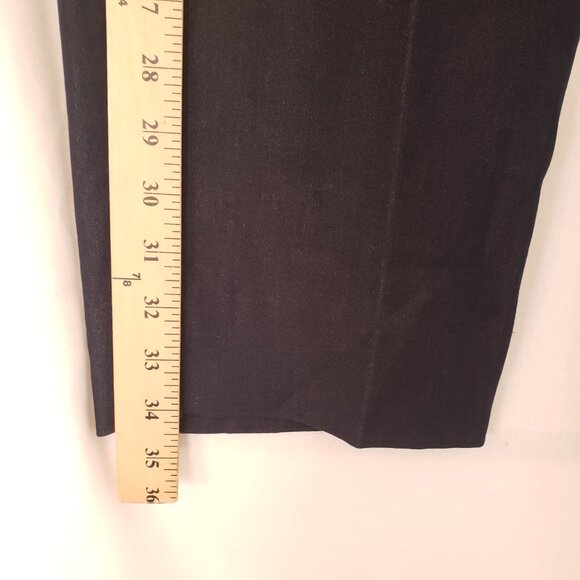 Peter Nygard Navy Blue Straight Formal Pants Plus Size 14 - Picture 6 of 15